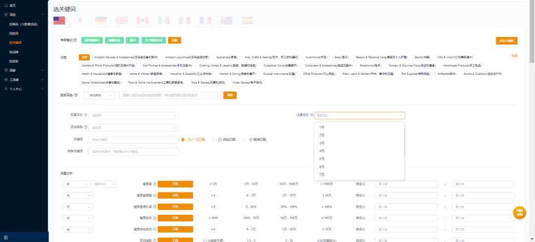 常用的亚马逊选品工具分享